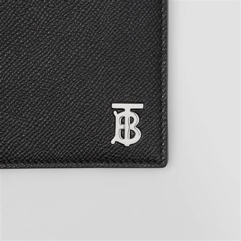 grainy leather bifold wallet burberry|burberry wallets for men outlet.